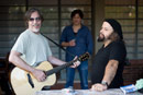 Carlos Varela with Jackson Browne and Manny Alvarez, Havana, Cuba 2008