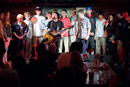 Carlos Varela with students at Johnny D’s, Summerville, Mass., May 12, 2010