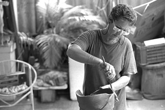 Asela Diaz, Ceramicist, Havana, Cuba 1996 from the Documentary Great Day
